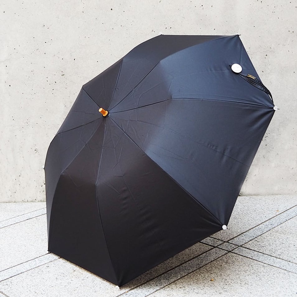 DEMODEE FOLDING UMBRELLA/PARASOL BLACK