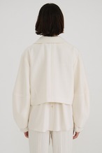 CLANE COCOON SLEEVE SHORT JACKET