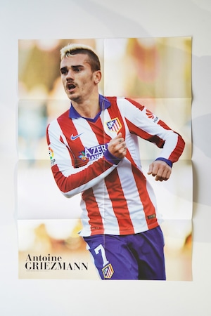 アントワーヌ・グリーズマン/ダビド・シルバ|サッカーポスター 大判 B2|2010年代 欧州スター