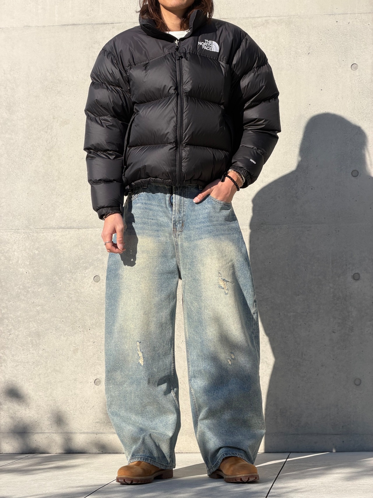 Washed Barrel Pants