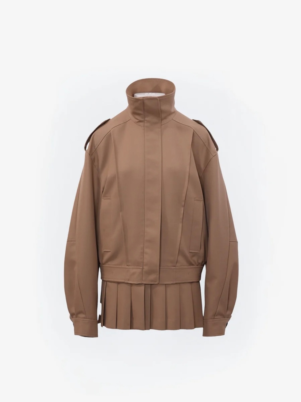 【26AW】POOLDE プールデ / ジップブルゾン / Kilt-Hem Zip Blouson - 5