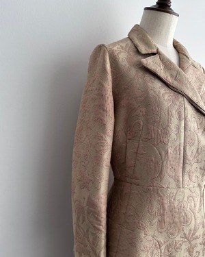 MARNI　JACQUARD DRESS COAT