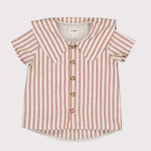 LOIR/Shirt LORETTE large stripe beige