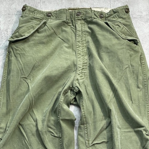 50s 希少個体 アメリカ軍 実物 M51フィールドパンツ 詳細写真6