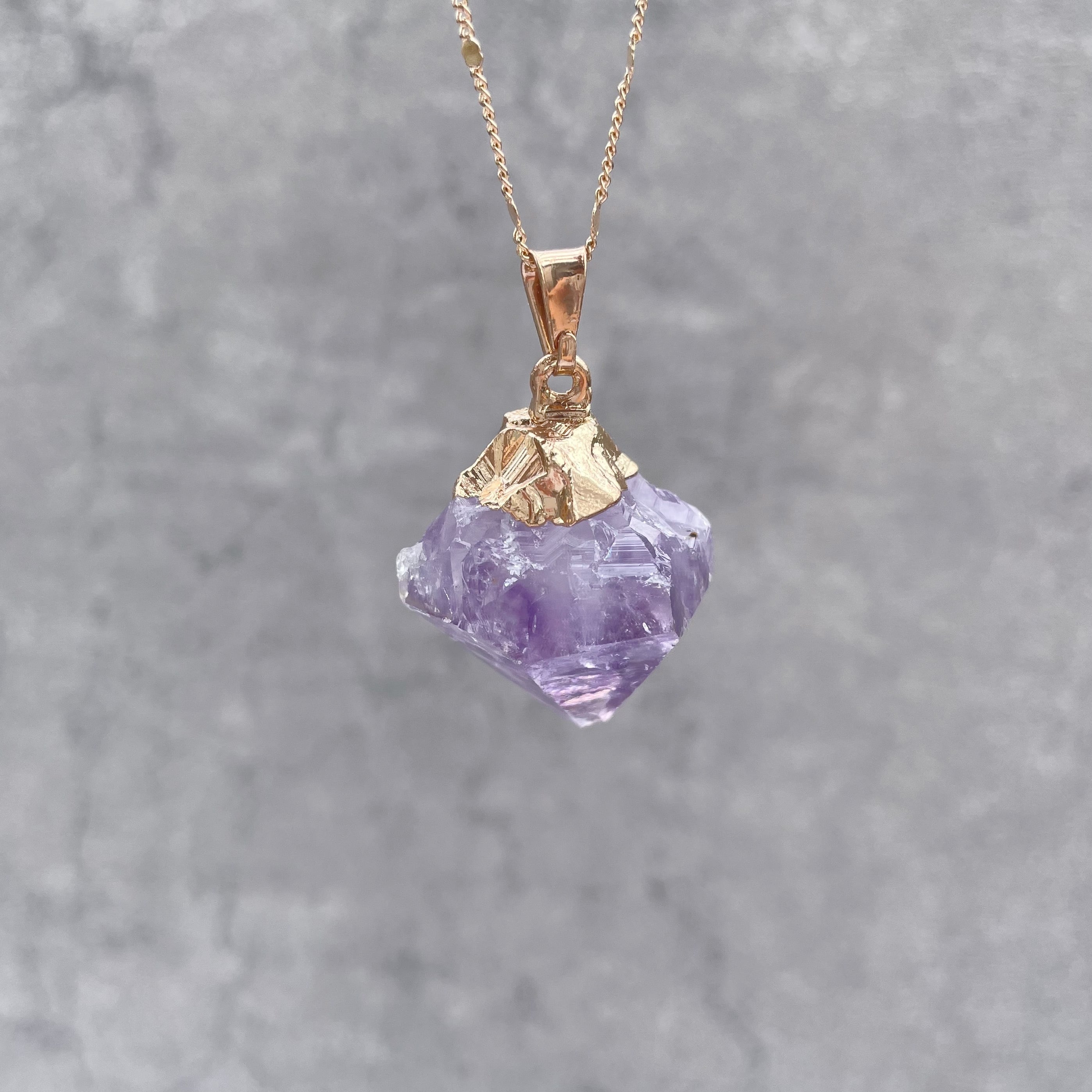 天然アメジスト ポイント 天然石パーツ◇アクセサリーパーツ