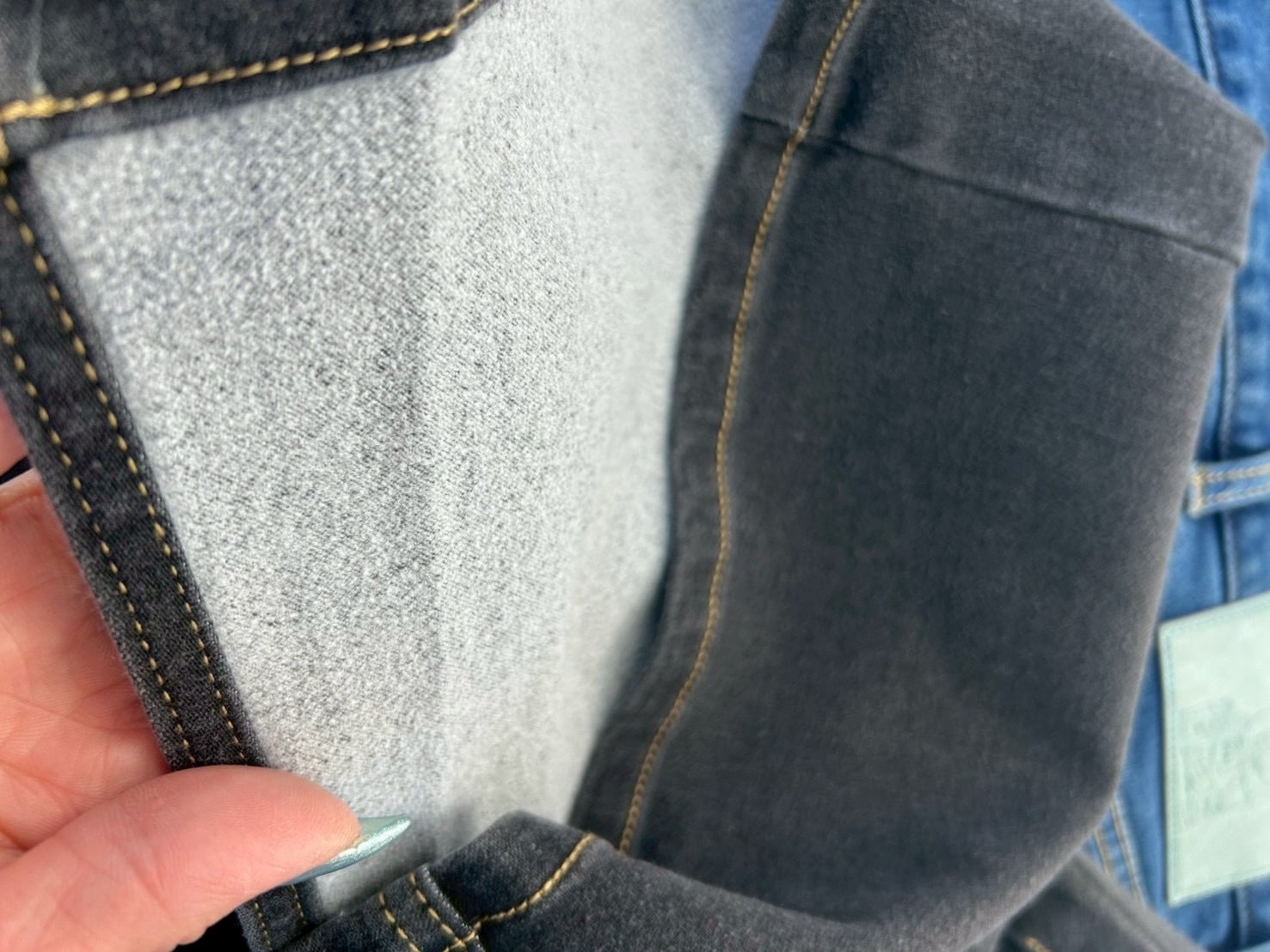 LIFE is×mapua 裏起毛デニムスカート¥7,200(7,920)