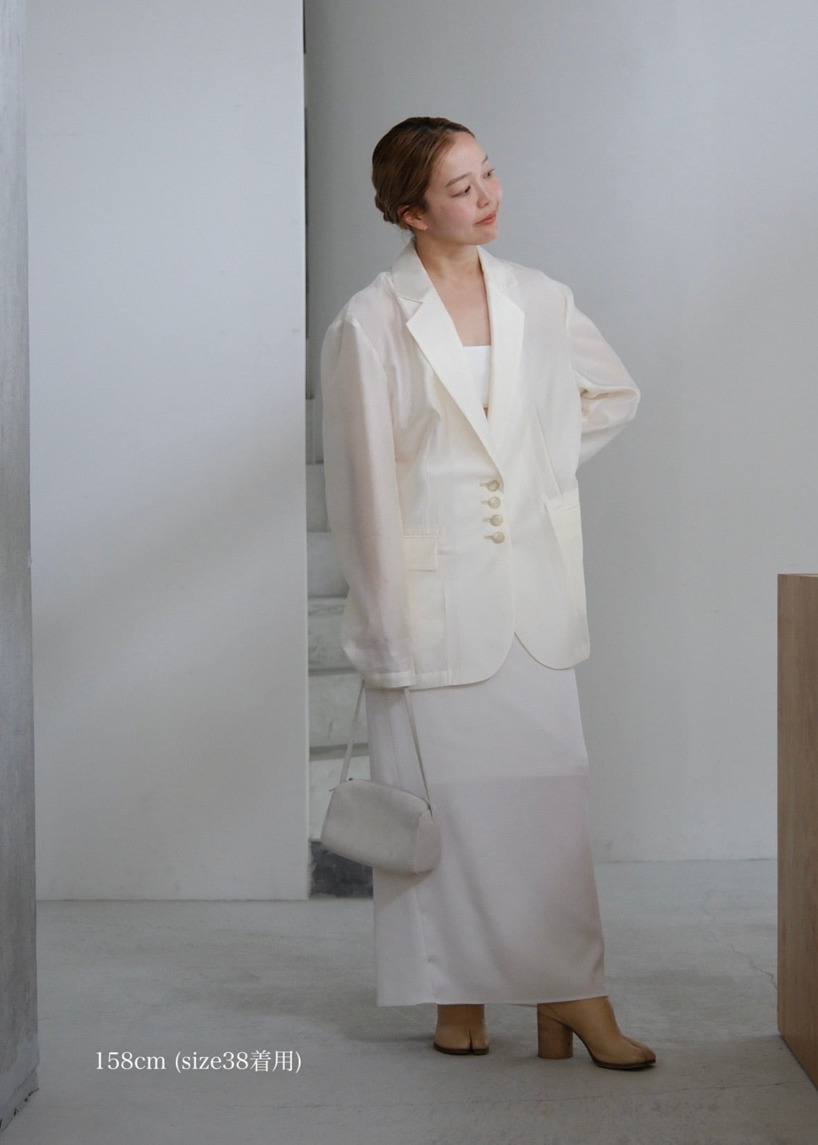 sheer jacket - made in Japan - | aéré