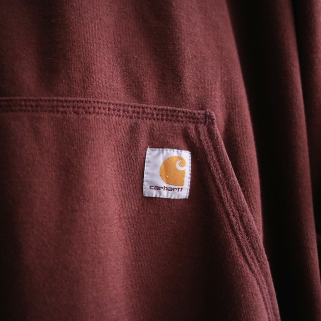 "Carhartt" sleeve printed 4XL super over size parka