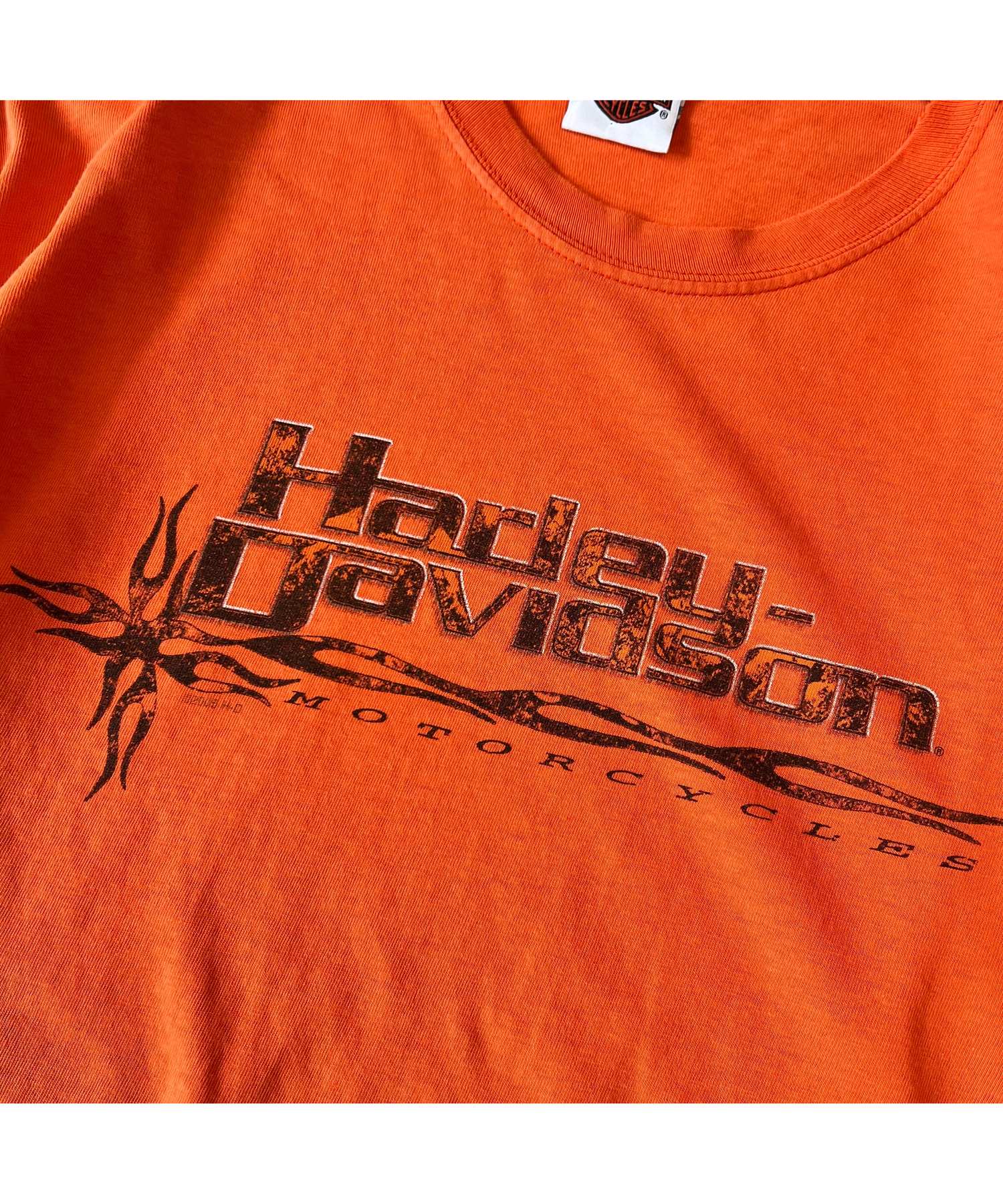 00's Harley-Davidson ハーレーダビッドソン 長袖Tシャツ NYC ロンT
