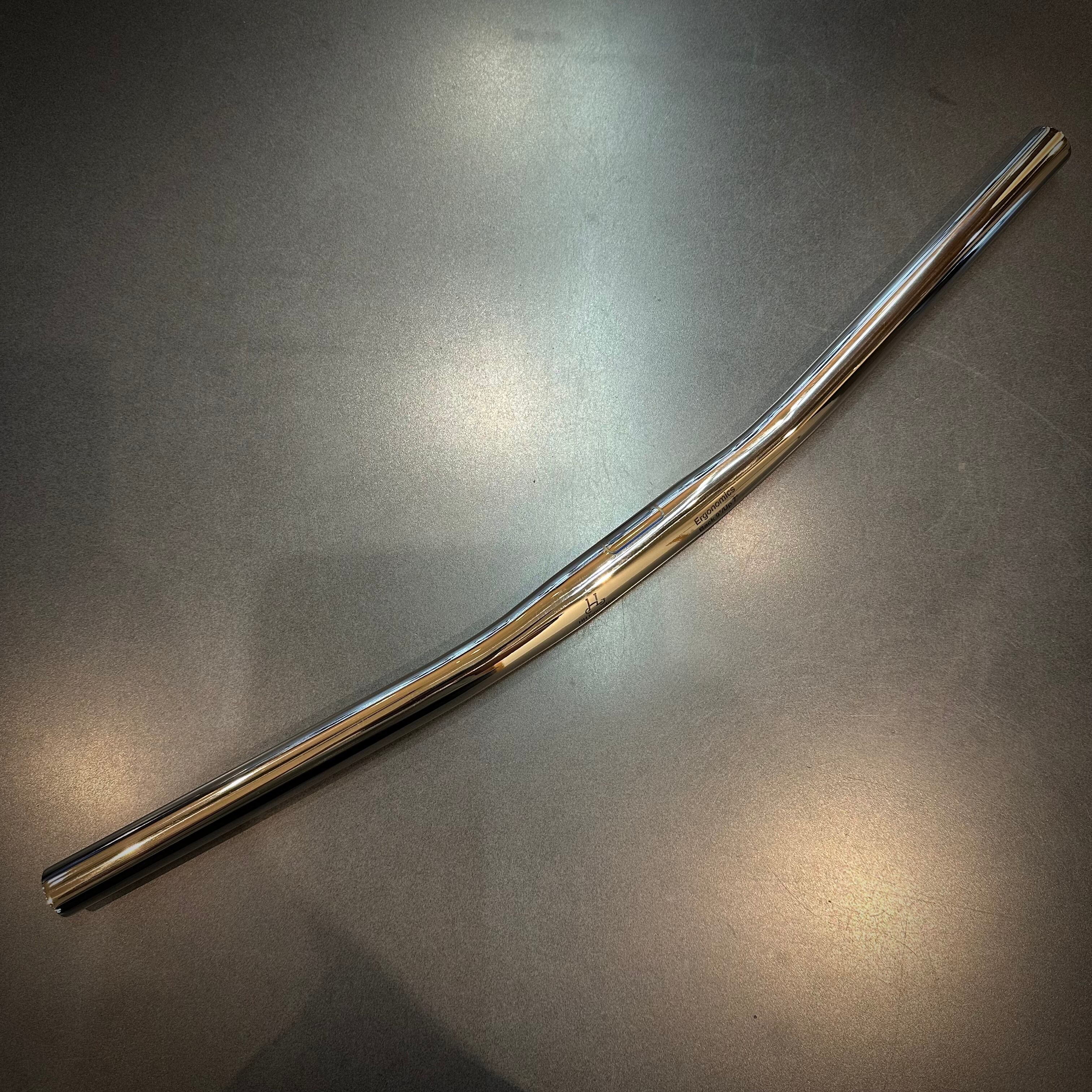 H&H Titanium Ergonomics Flatbar【Polish】 | LORO ONLINE STORE
