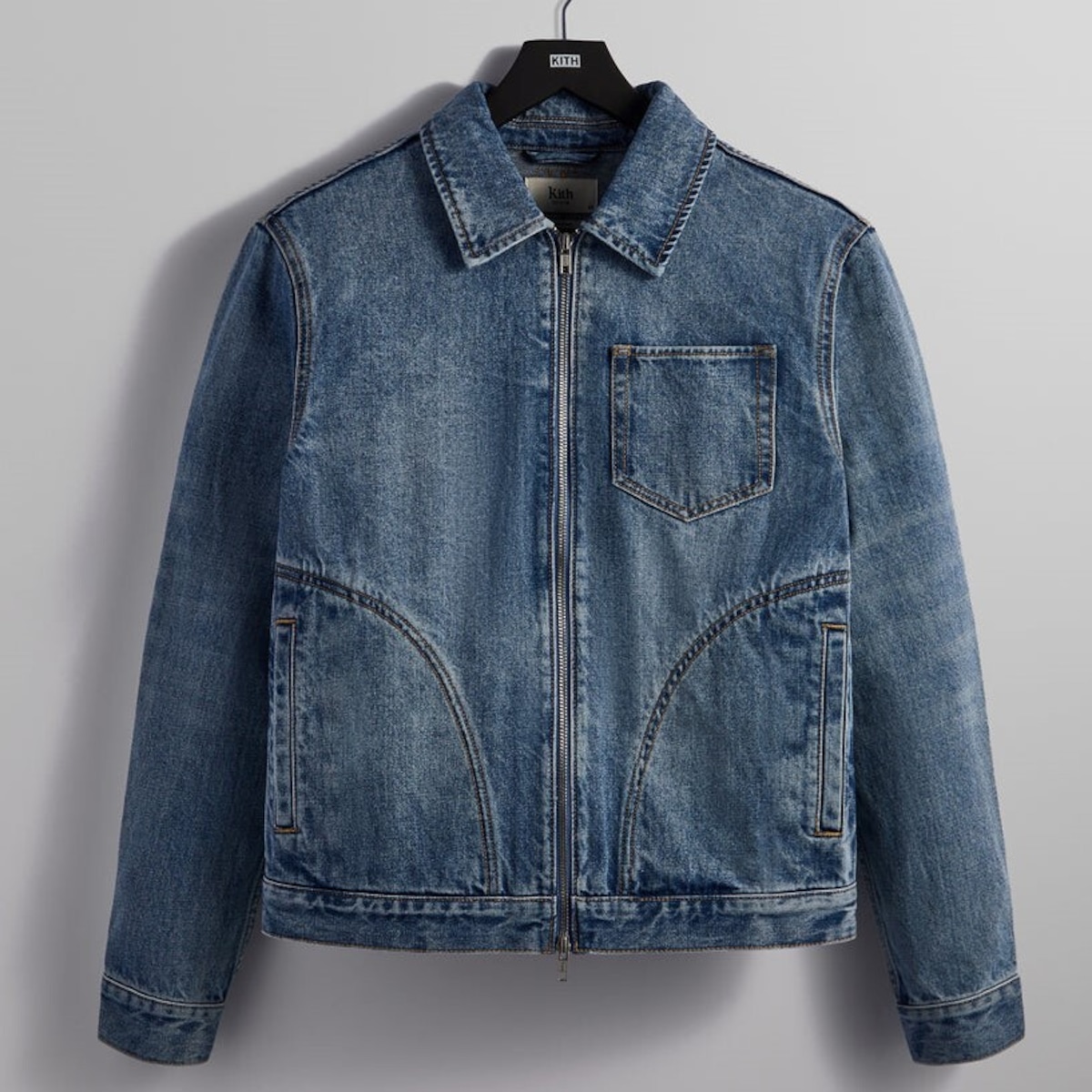 KITH Laight 2.0 Denim Jacket | Wolf Wall World 