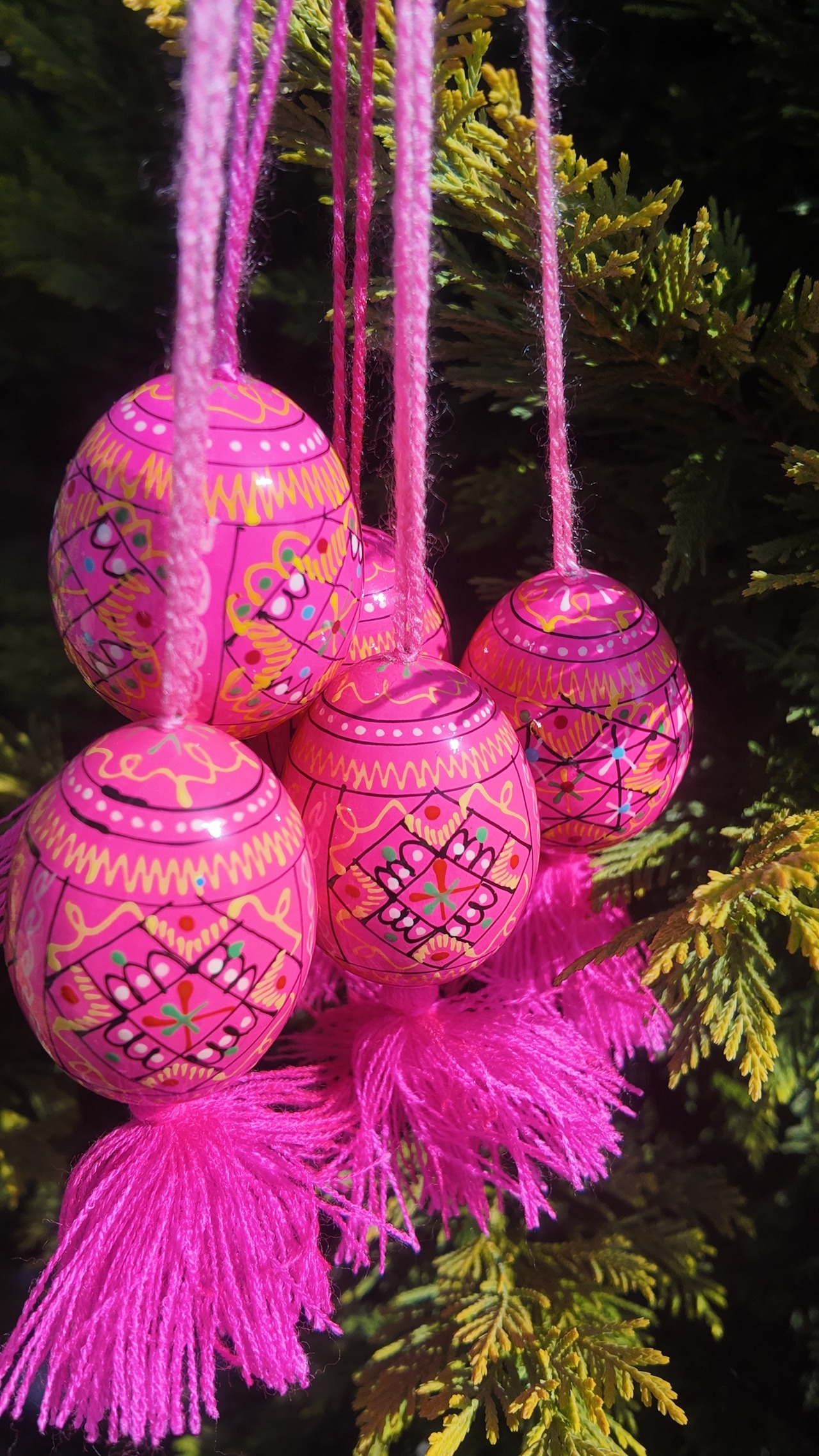 装飾用木製プィサンカ（イースターエッグ）　コロミヤモデル - 6