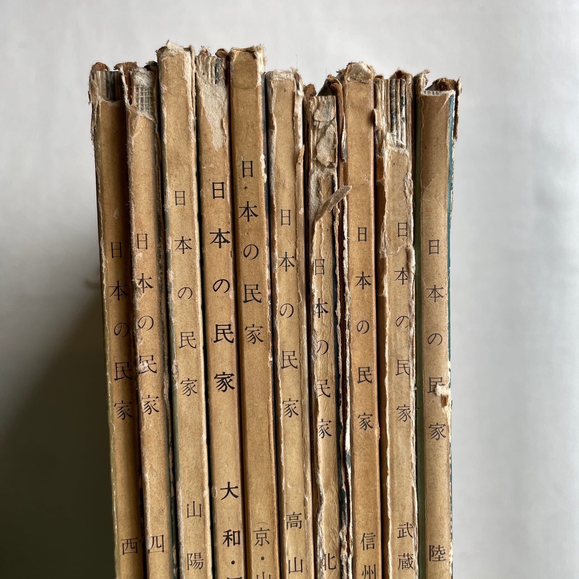 日本の民家 全10巻 | 二川幸夫(撮影)伊藤ていじ(文) | 汀線 / TEISEN BOOKS