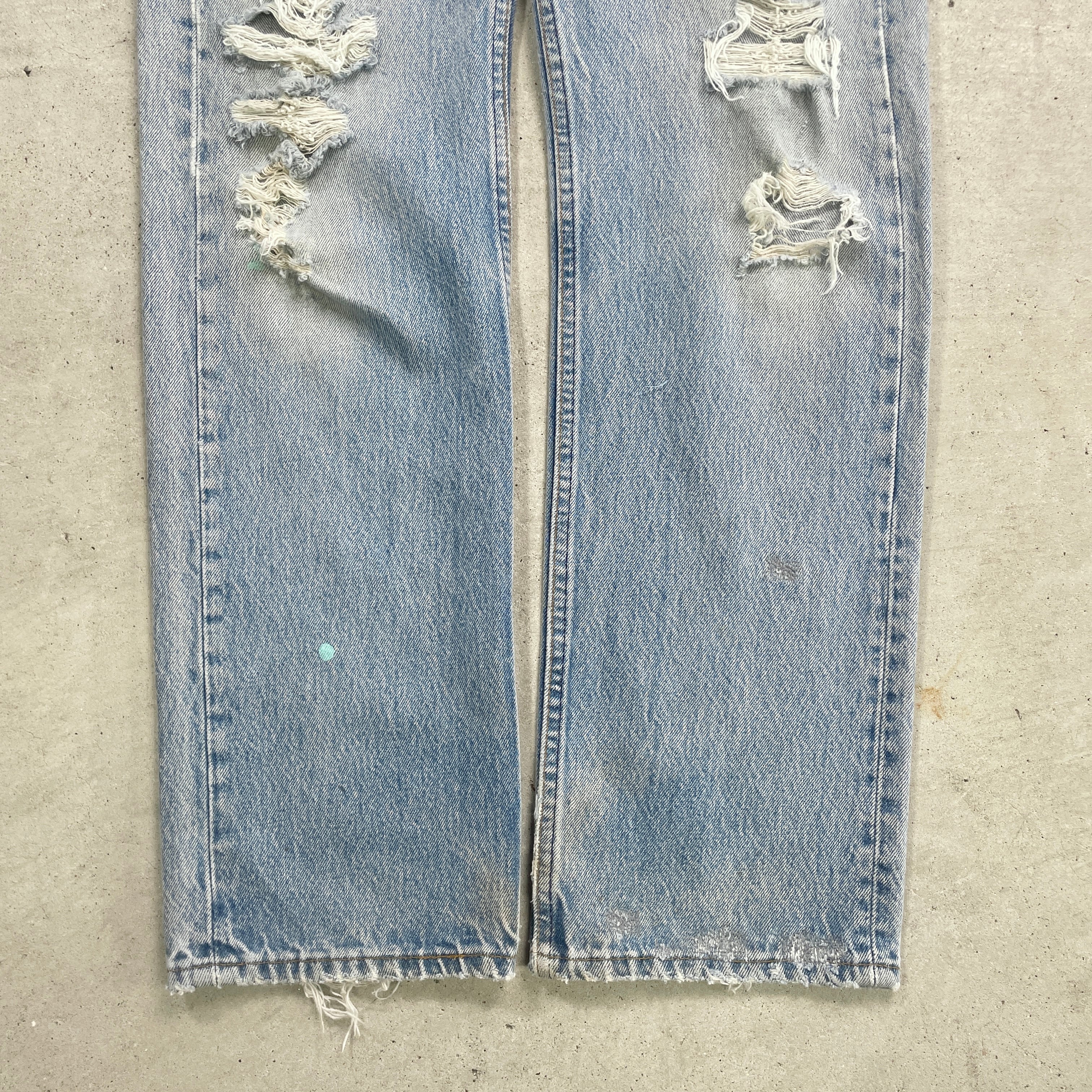 80〜90年代 USA製 Levi's リーバイス 501 ストレートデニムパンツ