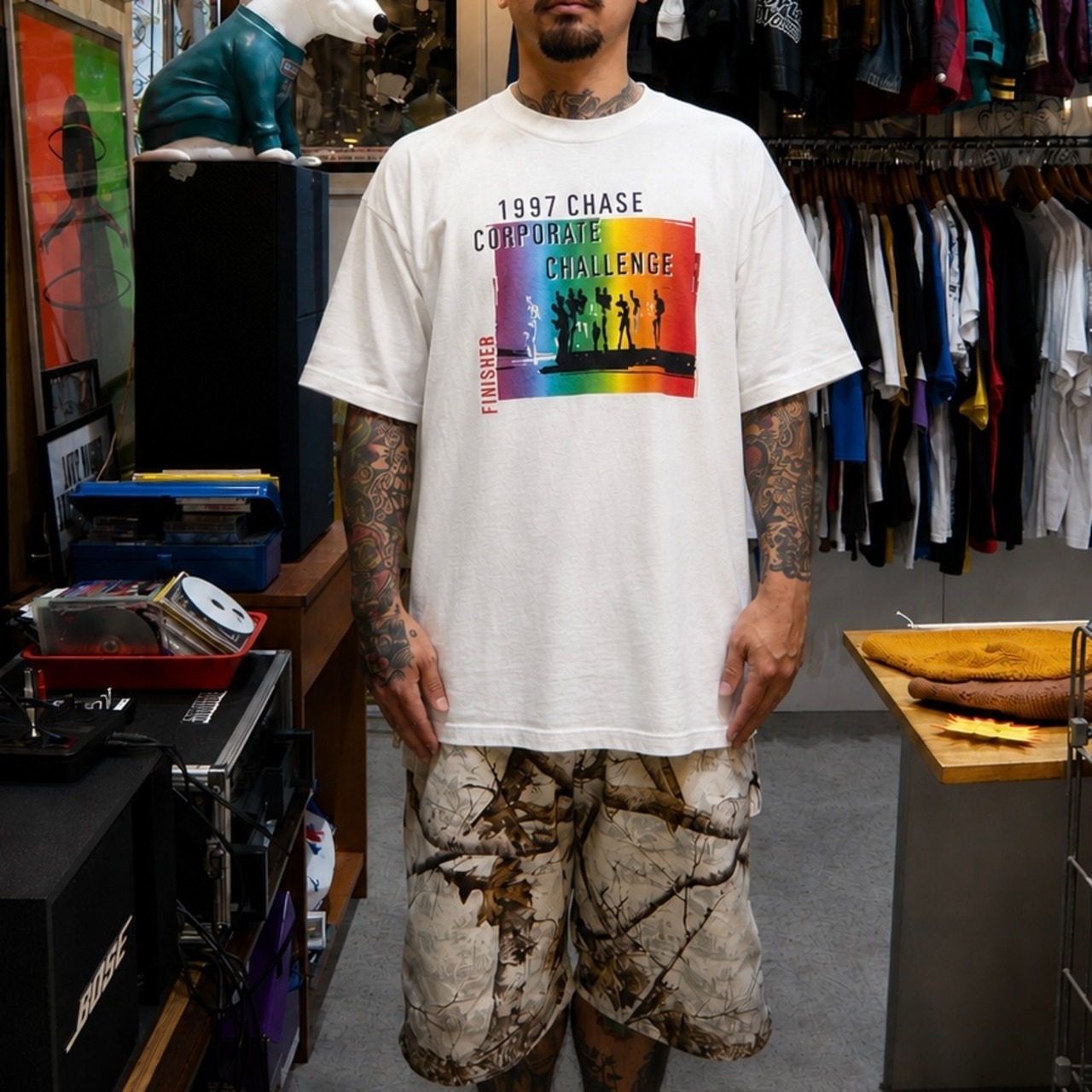 90s マラソン 企業系 Tシャツ