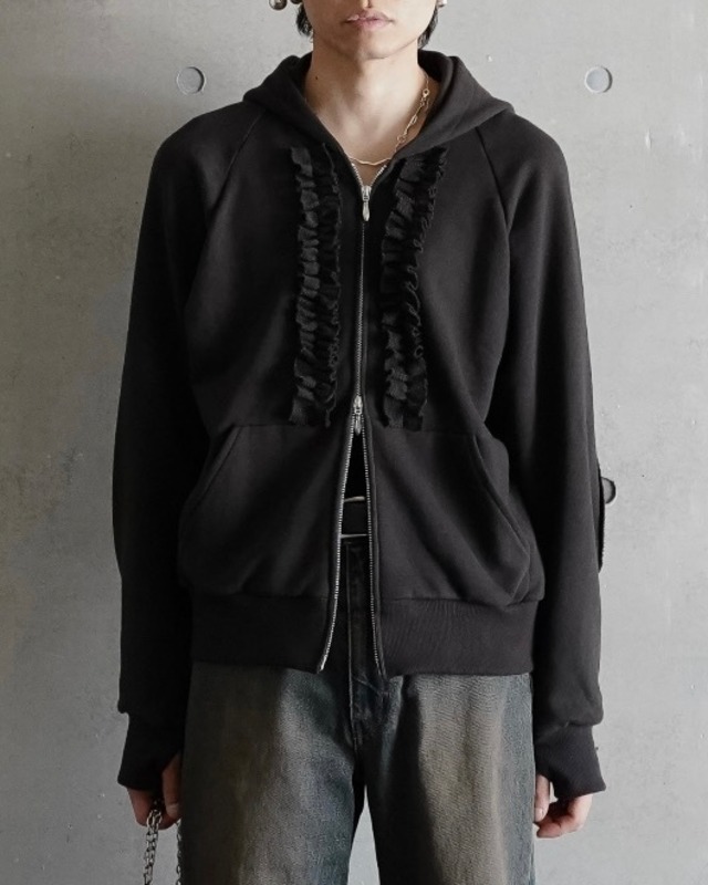 hype-11 double zip drizzler jacket | hypeofficial