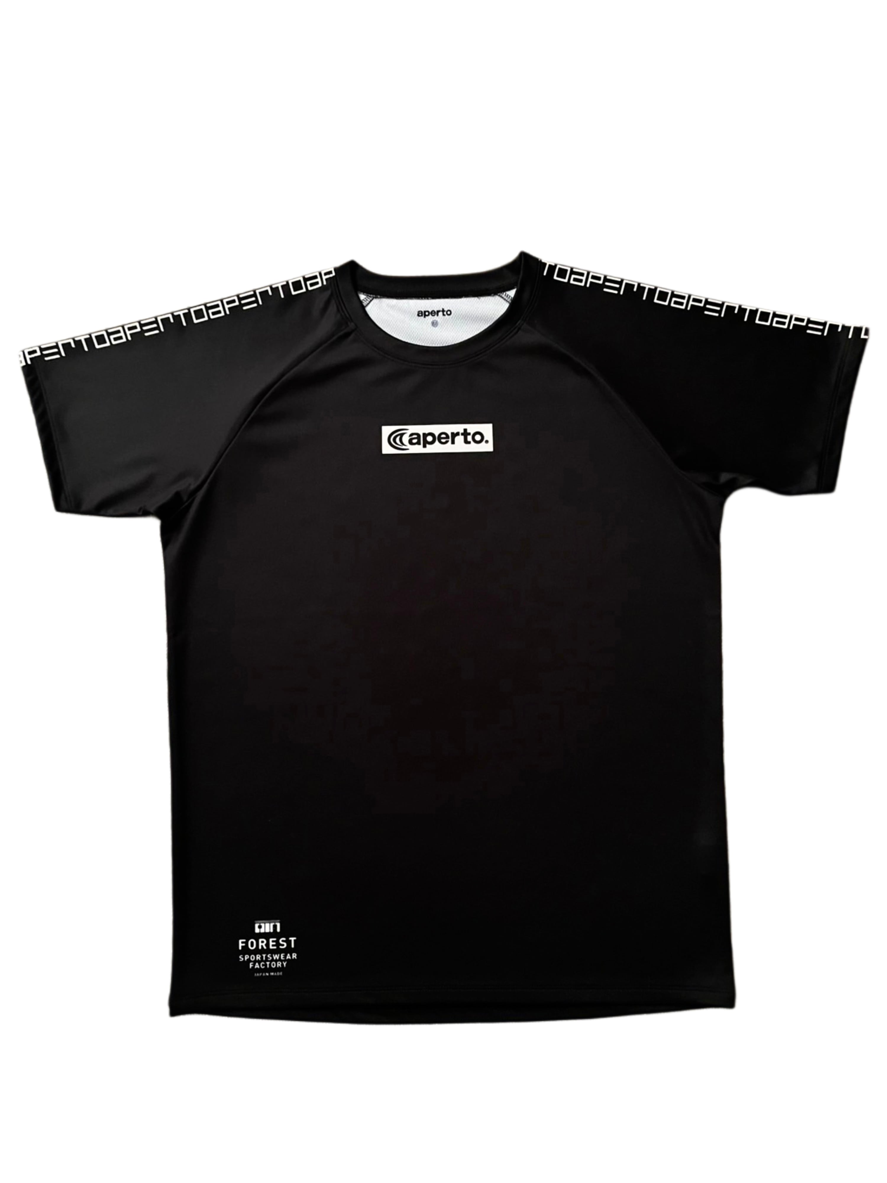 AP 126286】ユニセックス アクティビティ ラグランTシャツ ブラック