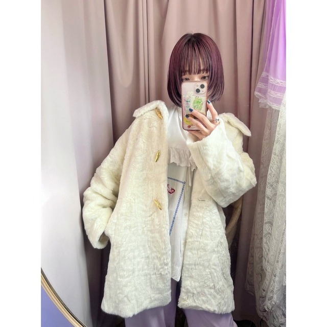 fake fur coat