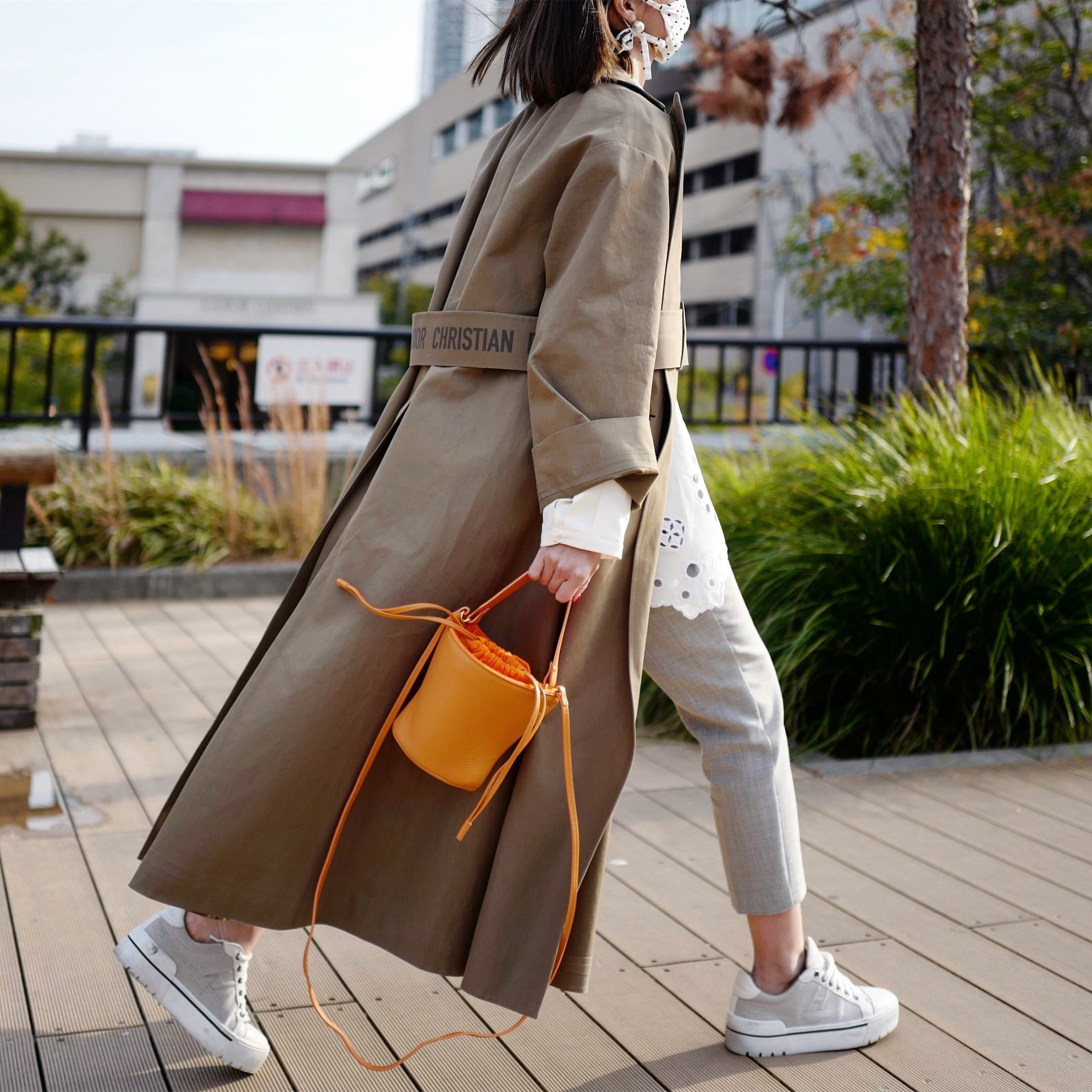 Pottery Bag/ORANGE | ayako