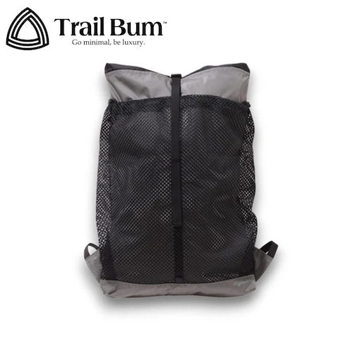 TRAIL BUM トレイルバム BIG TURTLE 13-19L 超軽量バックパック UL ザック 登山 ハイキング リュック 250g グレー