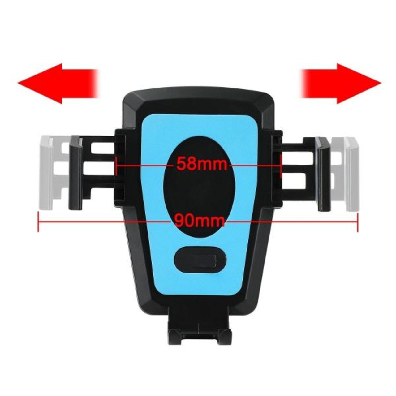 Formosa Japan スマホホルダー 車載ホルダー エアコン吹き出し口タイプ 4-6インチ USB充電機能 IF-CHD-USB