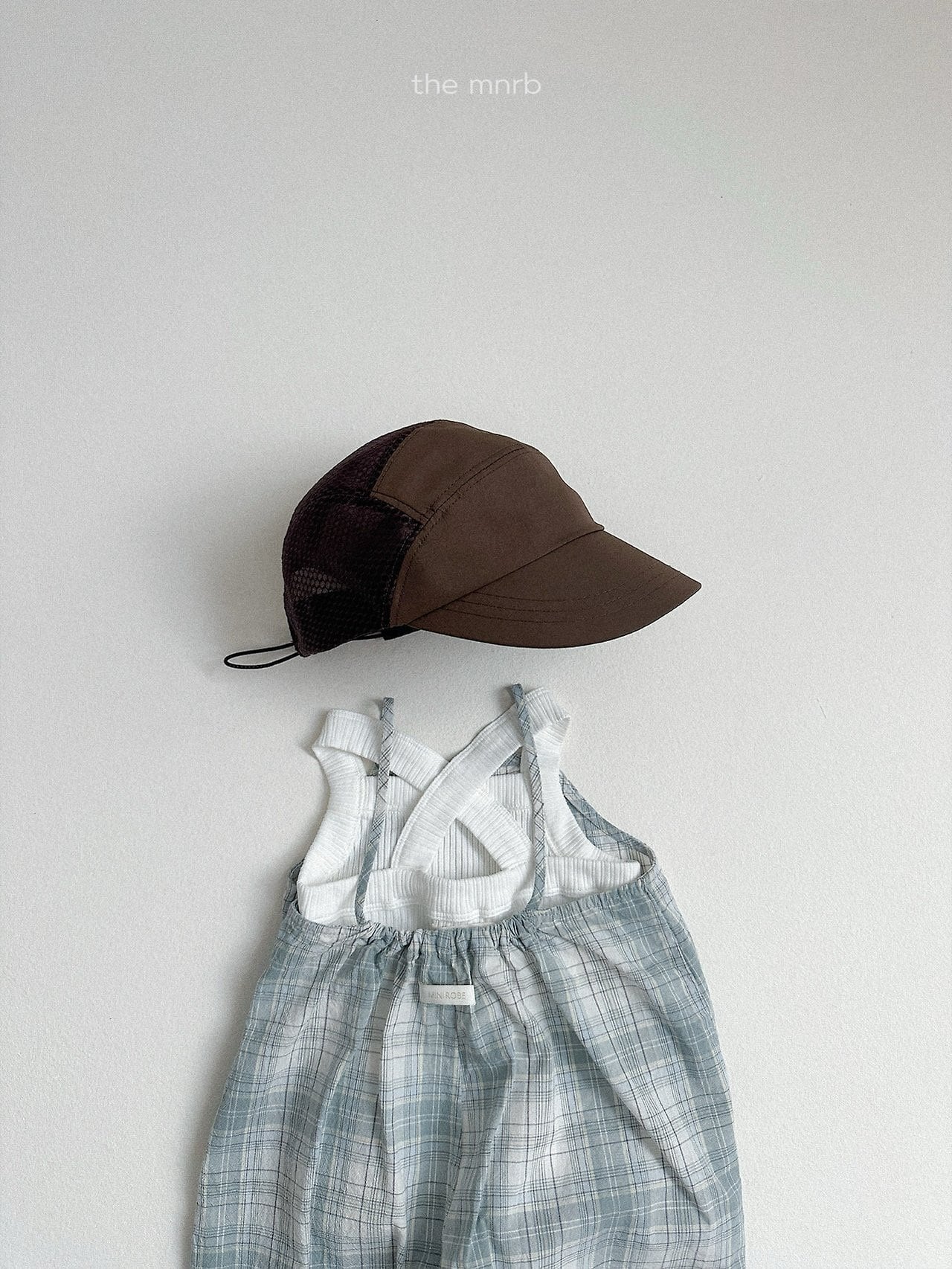 【即納/90size】ソフトリブキャミソール/ minirobe