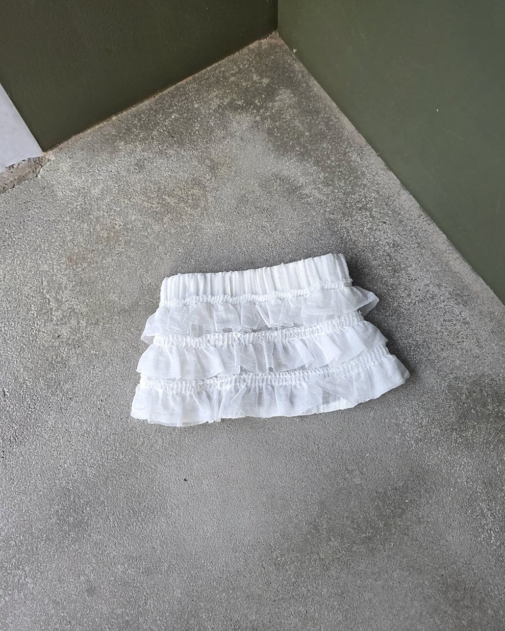 予約【eomuk】Chiffon Layered Skirt