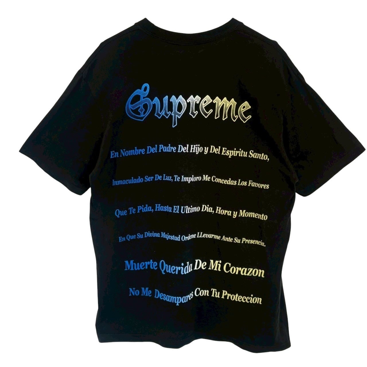 supreme シュプリーム Tシャツ M センターロゴ プリント 死神 | 古着屋