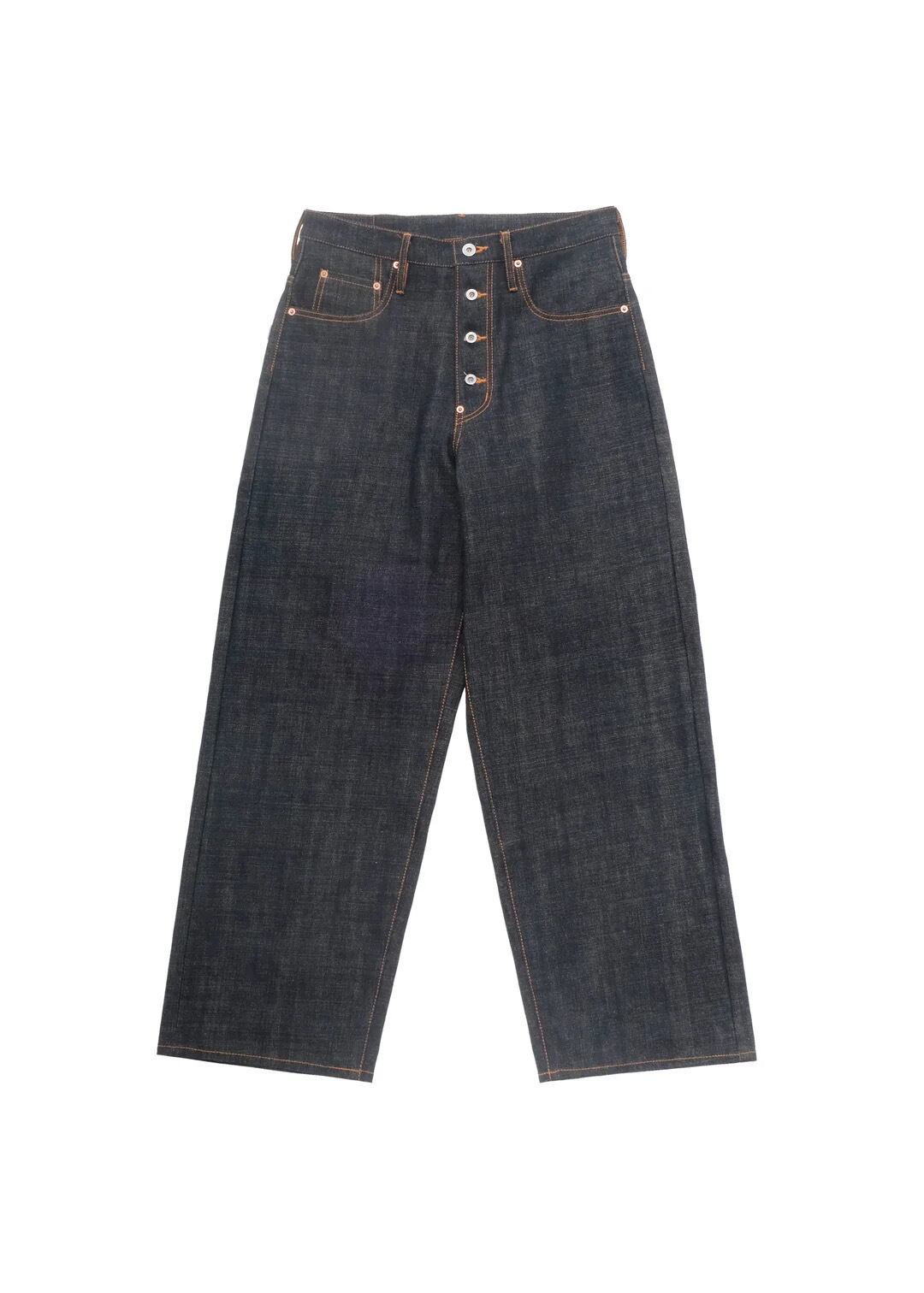 パンツ ANCELLM ANC-PT93-A 25AW ANCELLM(アンセルム) 25AW 加工デニムパンツ #01 AGING01 ANC-PT93-A