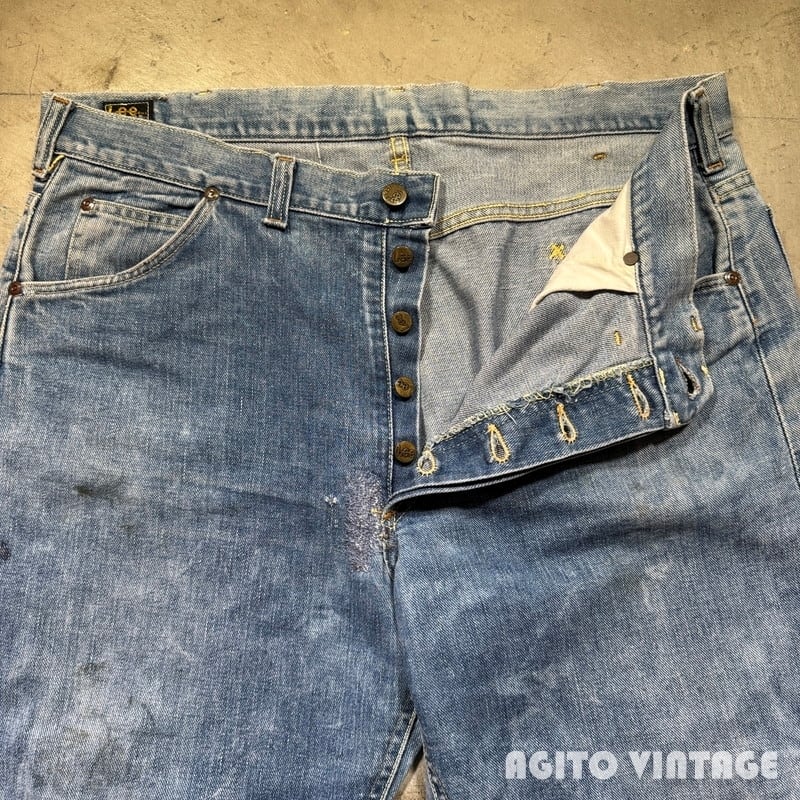 70's Lee RIDERS 200B リーライダーズ デニムパンツ ボタンフライ