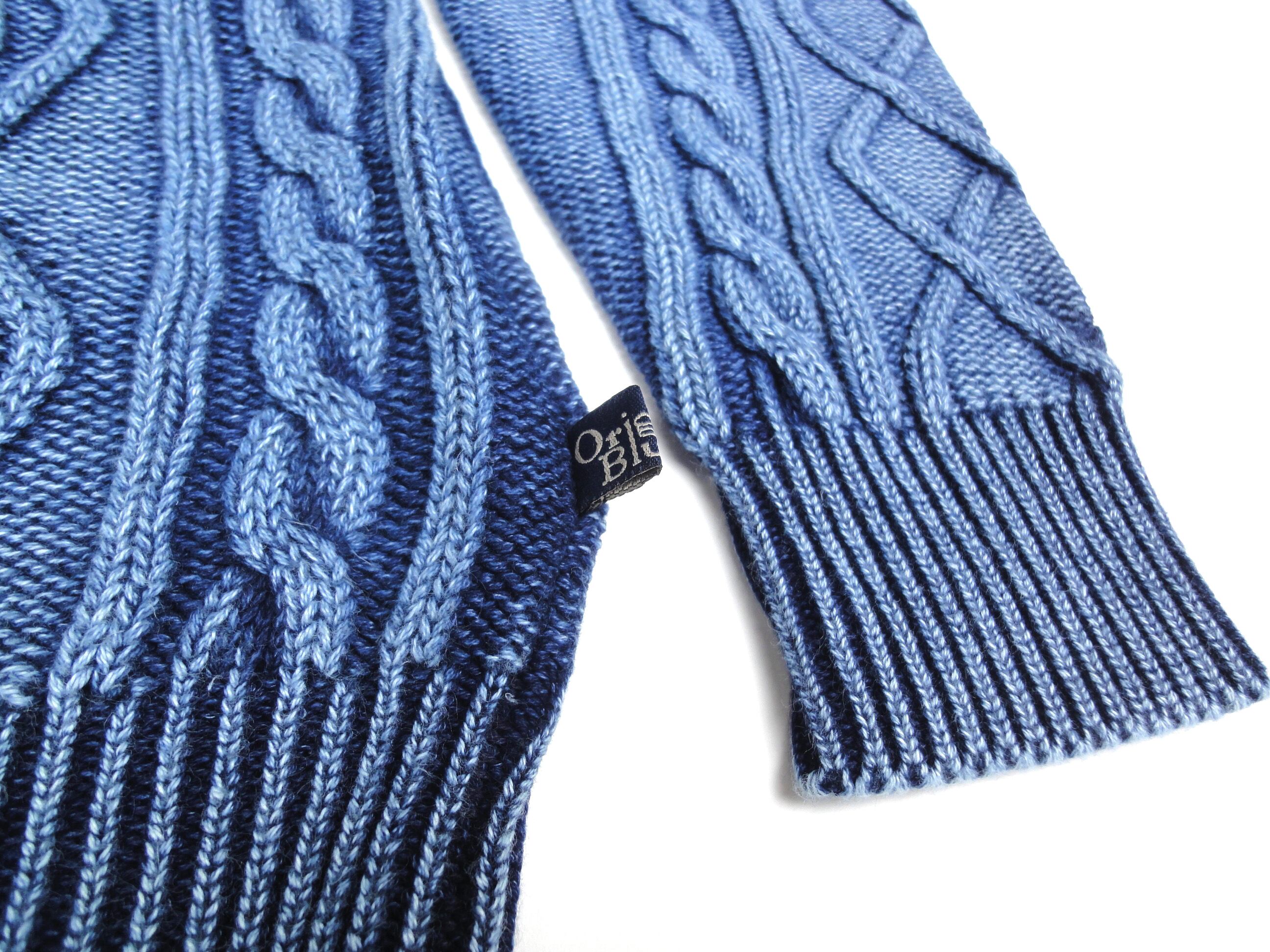 Original Blues (オリジナルブルース) ARAN CABLE ウォッシュブルー 