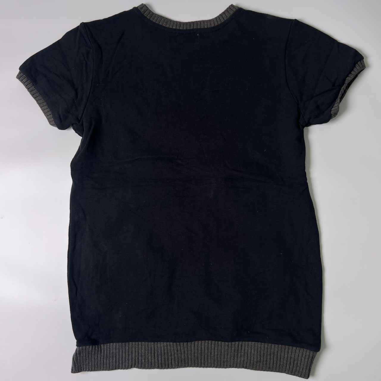 PICON CLUB ピッコーネクラブ 半袖 ポケット 刺繍デザイン 半袖 シャツ トレーナー 1/ブラック レディース ゴルフ