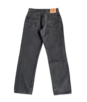 Used w34 Levi's 550 -Black denim-