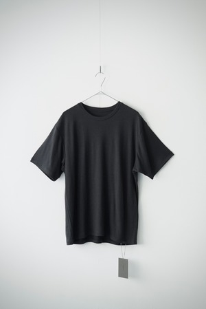 Super140s W/Wool Jersey / S140 Wool Tee (DARKNESS)