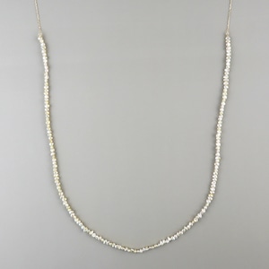 Akoya keshi pearl necklace　<cream>