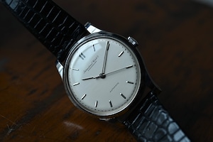【腕時計】1961年製 IWC 白文字盤 "砲弾インデックス×ニードル針" 自動巻き Cal.853 International watch co.