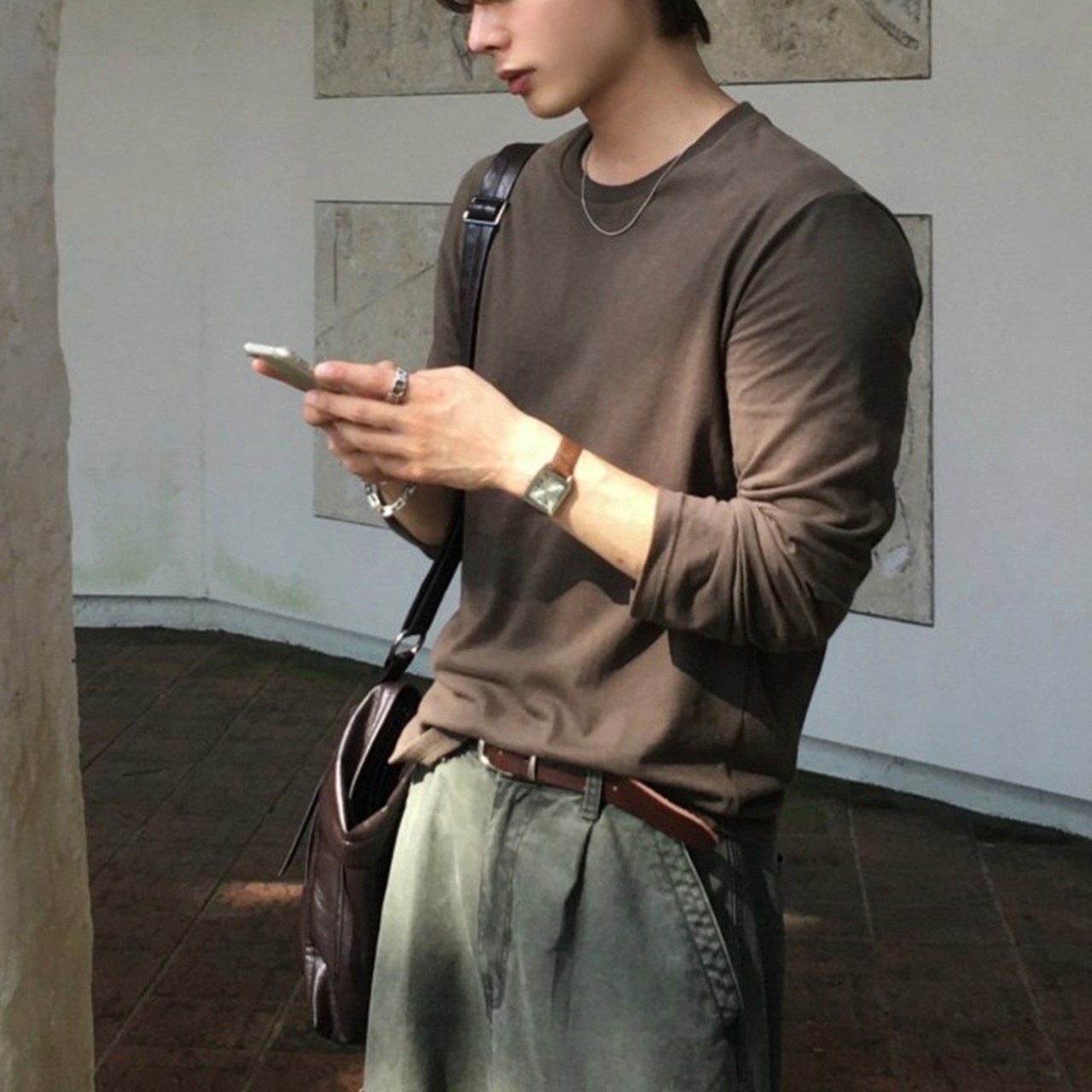 Drop Shoulder Long Sleeve T-Shirt TB2549・画像3
