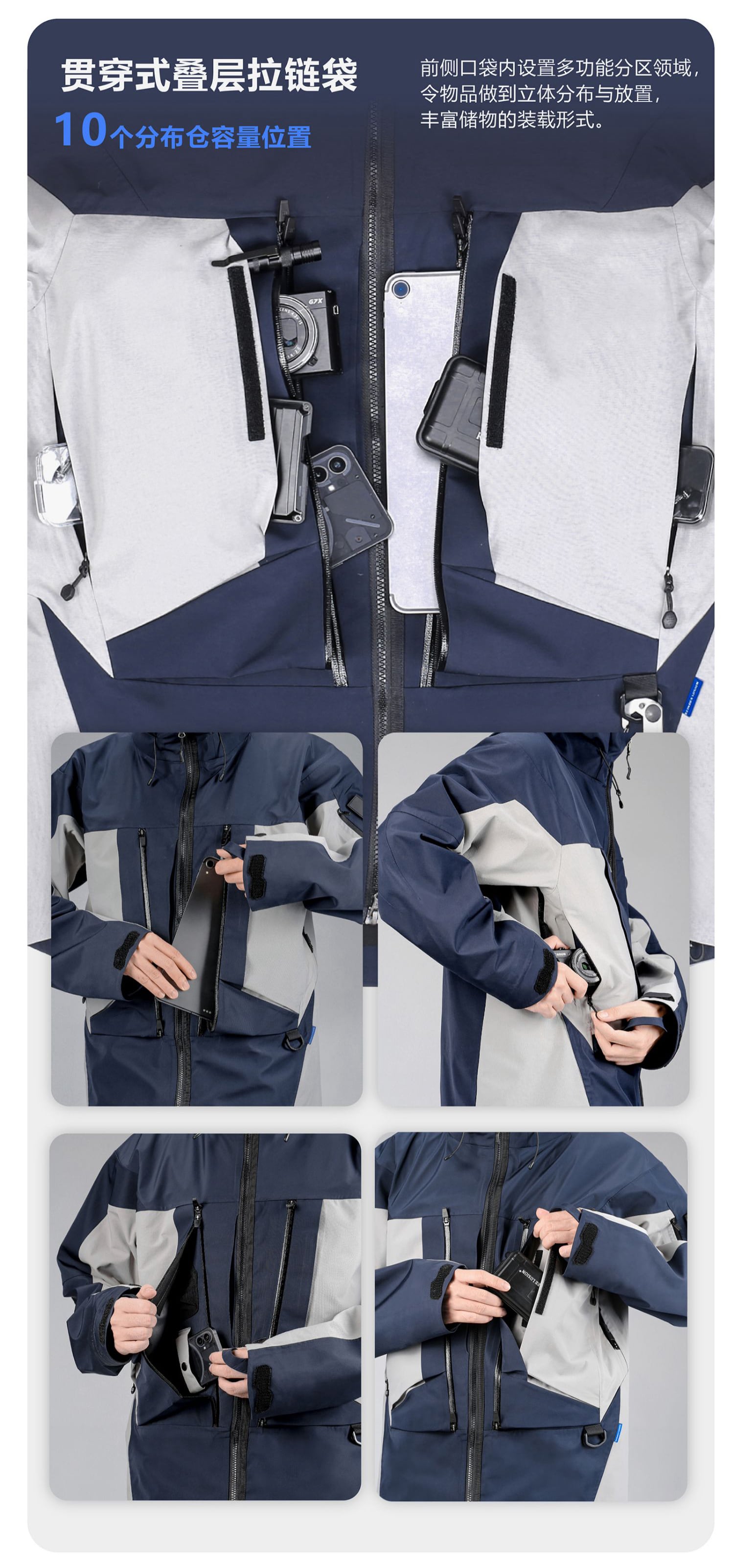 REINDEE LUSION 22AW 全天候型ハードシェルアサルトジャケット