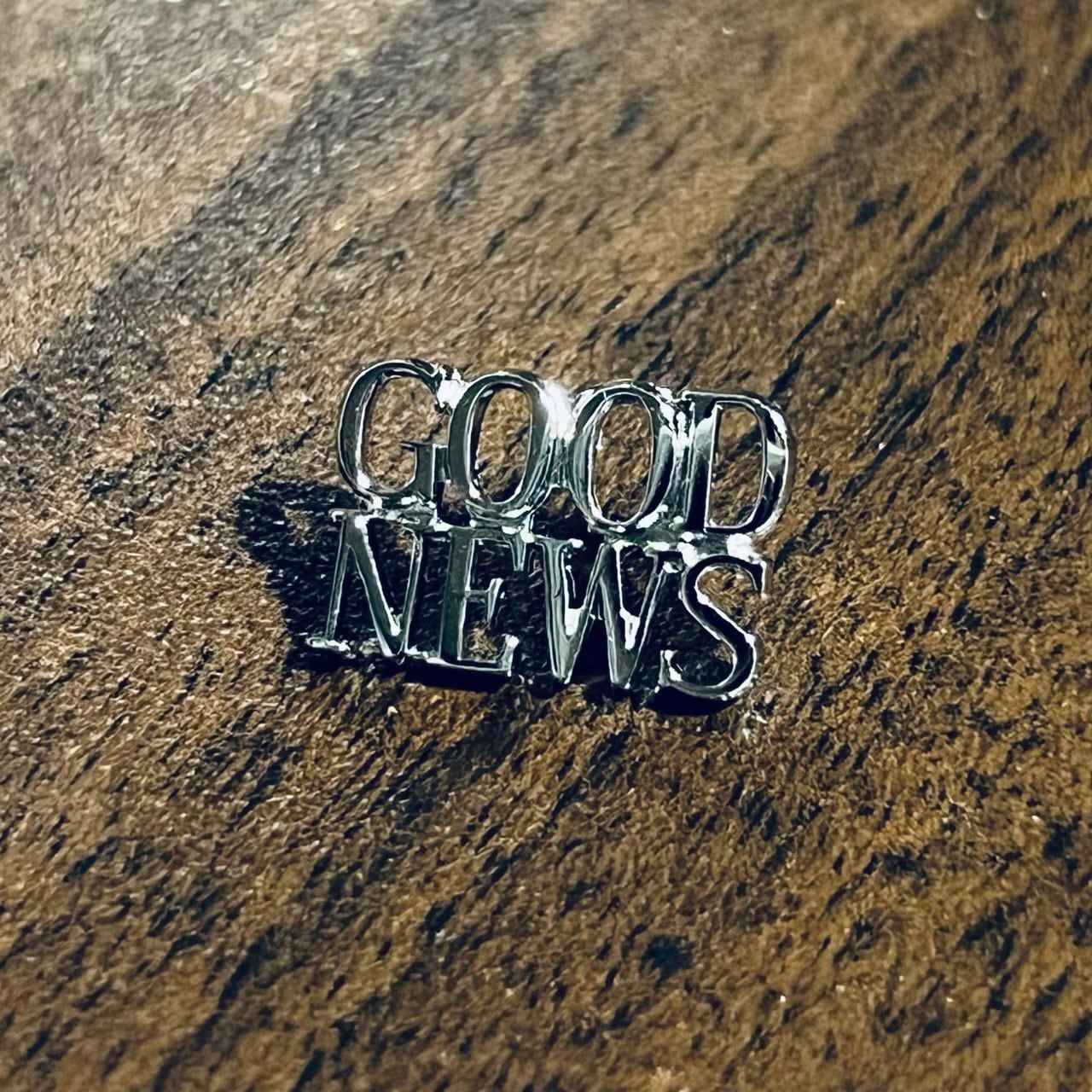 VINTAGE TIFFANYヴィンテージ ティファニー GOOD NEWSピン