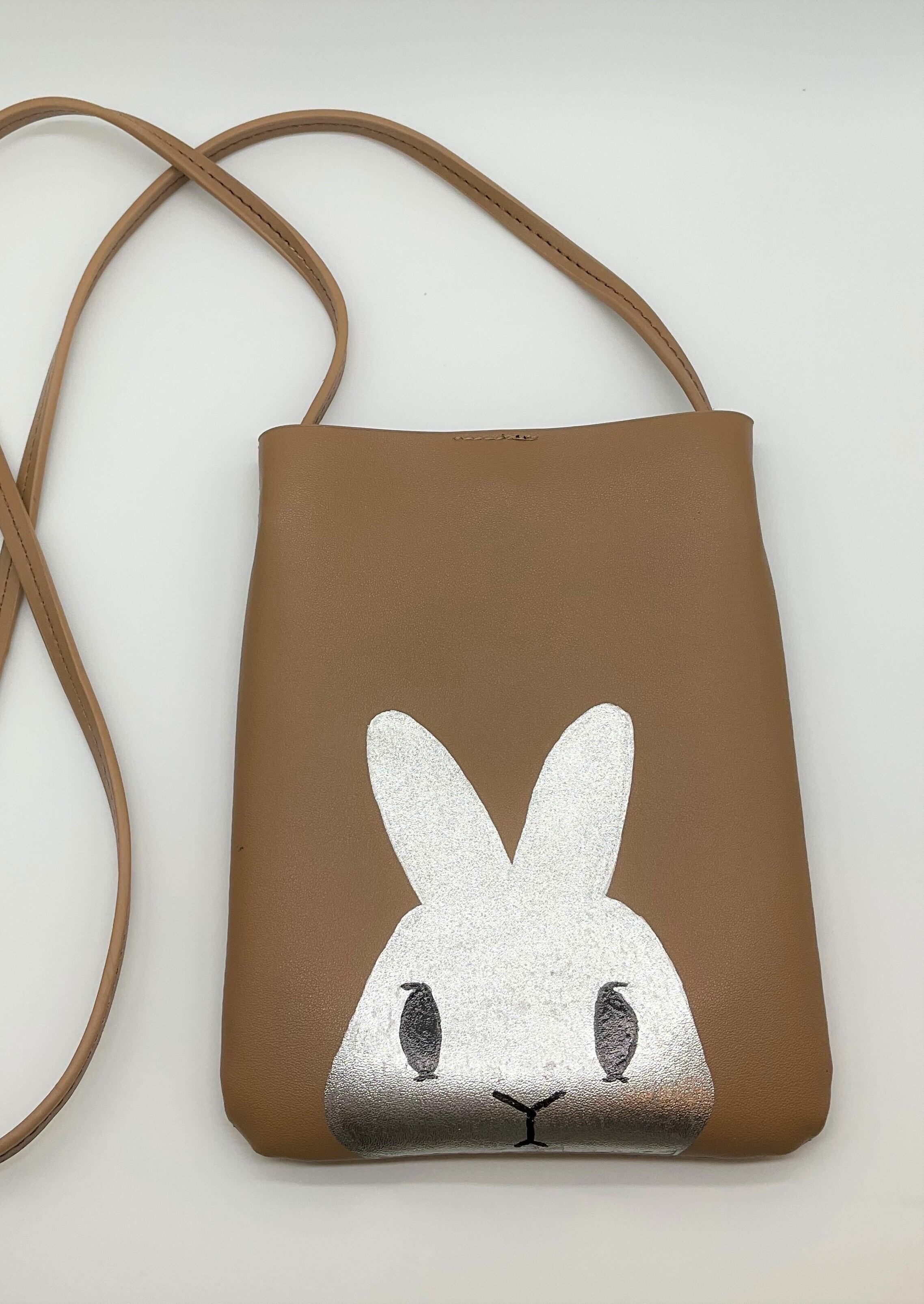 うさぎ画報 スマホショルダーバッグ | うさぎセレクトショップ森音