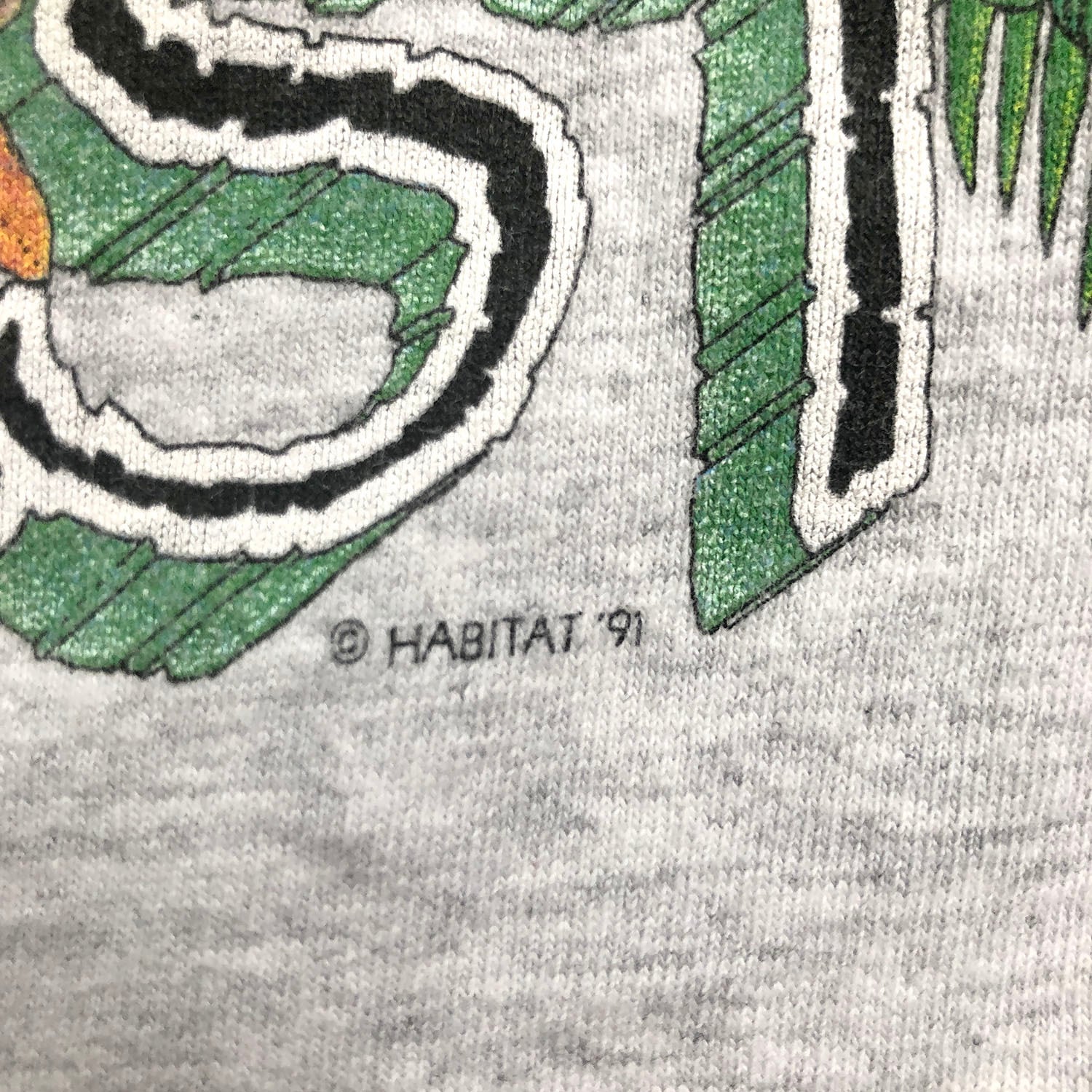 VINTAGE HABITAT USA製 Tシャツ XXL