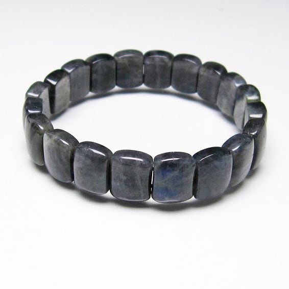 ラブラドライト バングル [M便 1/10] 111-15255