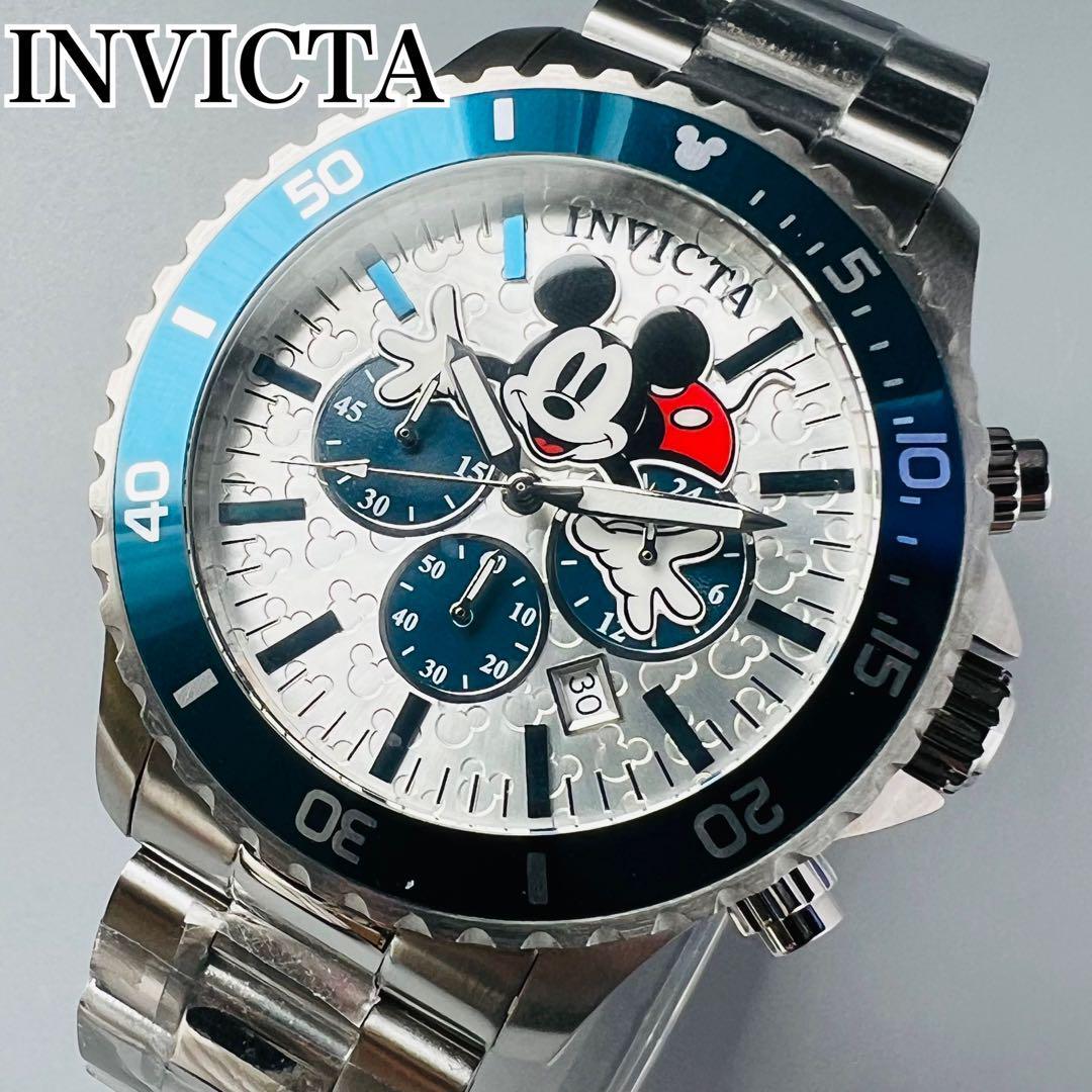 【定価7万！早い者勝ち！】ミッキー INVICTA ゴールド 腕時計 ディズニー