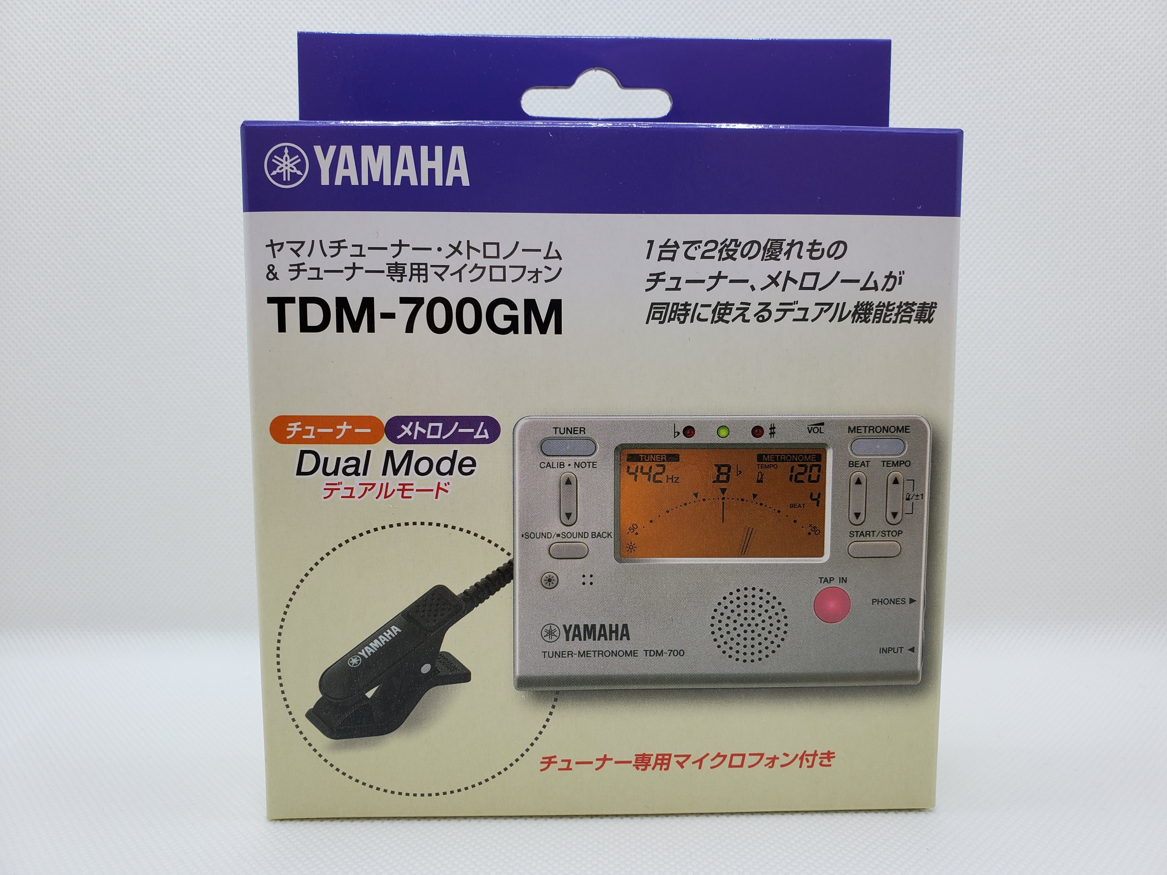 ヤマハ　チューナーメトロノーム　TDM-700GM