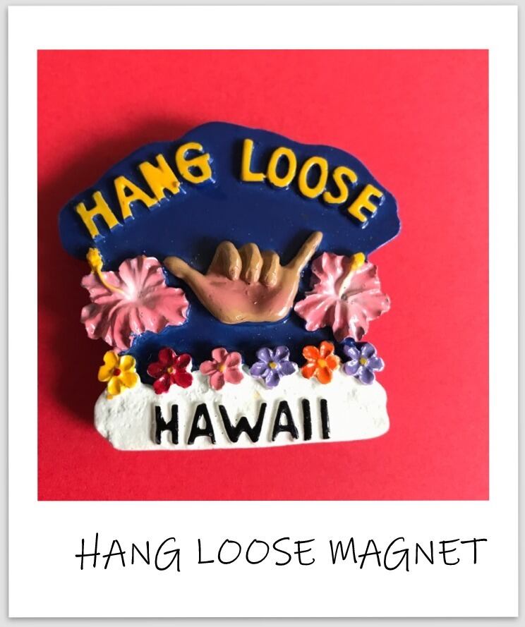 ハワイ マグネット（HANG LOOSE) | &.Aloha あんど.あろは Hawaiizakka