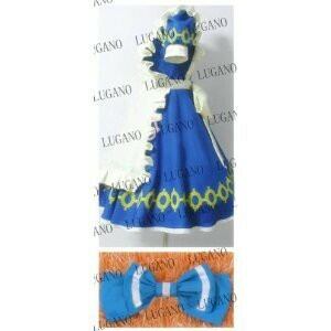 K1404 ハートの国のアリス Alice 衣装＋ウィッグ 風 コスプレ衣装