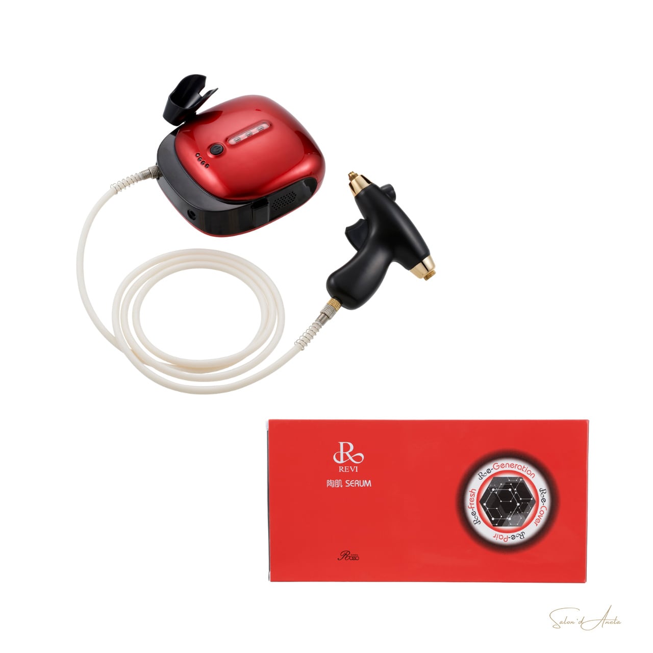 スプレーガンセット（本体+陶肌セラム30本） | Salon'd Anela公式ショップ