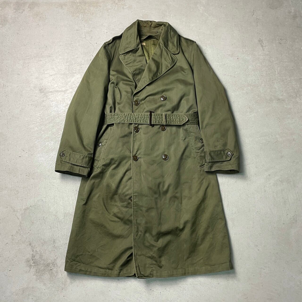 50s 絶妙 米軍 オフィサー トープシェード コート