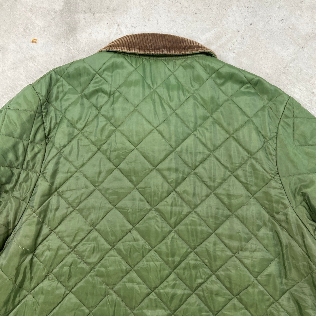 英国製 Barbour バブアー キルティングジャケット ライナージャケット 