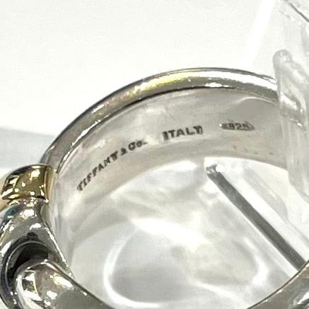 TIFFANY & Co.】【14号】ティファニー ワイド ノット リング／SV925